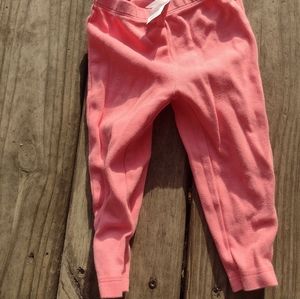 Bn) size 9m infant girl pants pink